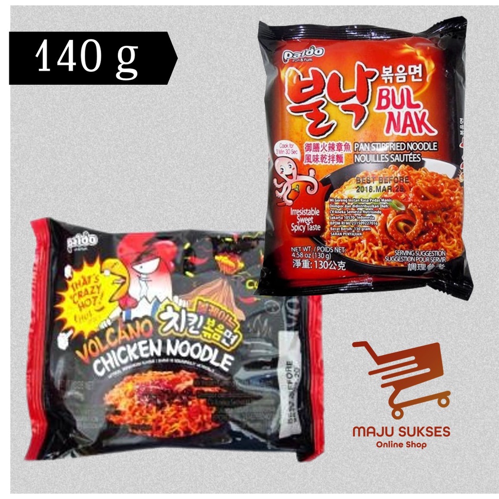 

Paldo Mie Instan Pedas Korea 140g