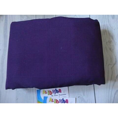 Sprei Anti Air uk 180x200 Kotak Ungu