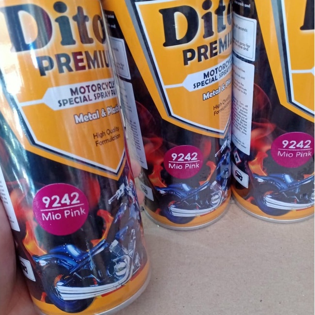 Pilok Pilox DITON Premium Y9242* Mio Pink / Merah Muda Yamaha Pink Metallic (400cc/400ml)