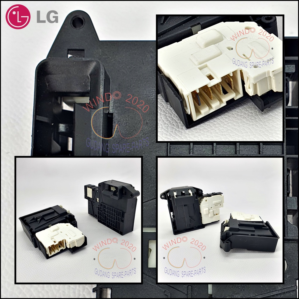 DOOR LOCK SWITCH LG PINTU MESIN CUCI LG-E FRONT LOADING | ATOMATIS DOR LOK WD-E1212TD WD-M1213RD