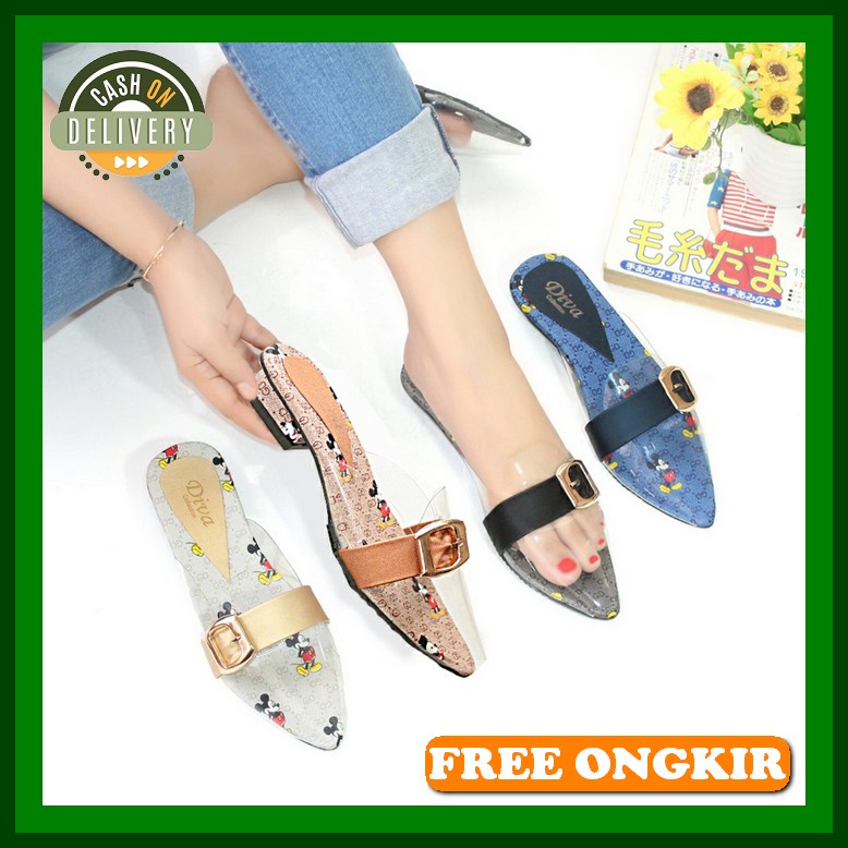 High Heels Pesta Wanita Sandal Hak Tinggi Perempuan Import Haigh Hels  Sepatu Heels Daltu Mika Varia