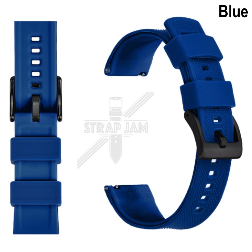 HNN Tali Jam Samsung Watch Active 1 2 40mm 44mm - Strap 20mm Rubber Lentur Nyaman