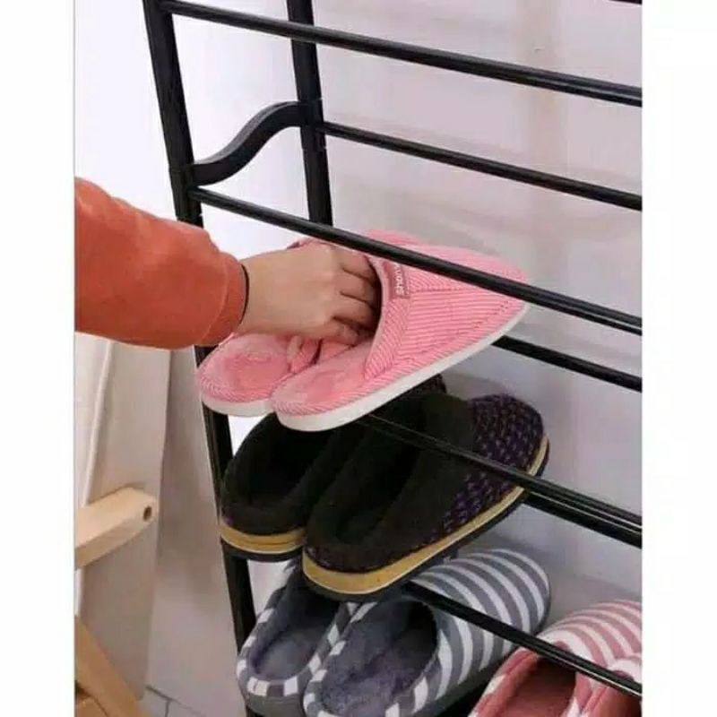 ZZ Rak Sepatu 10 Tingkat (30 Pasang Sepatu) | Shoe Rack Organizer Amazing | Laci Lemari Wadah Sandal
