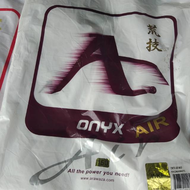 Arawaza Onyx Air White Series Arawaza Kumite Onyx Air White Series Original Wkf Approved