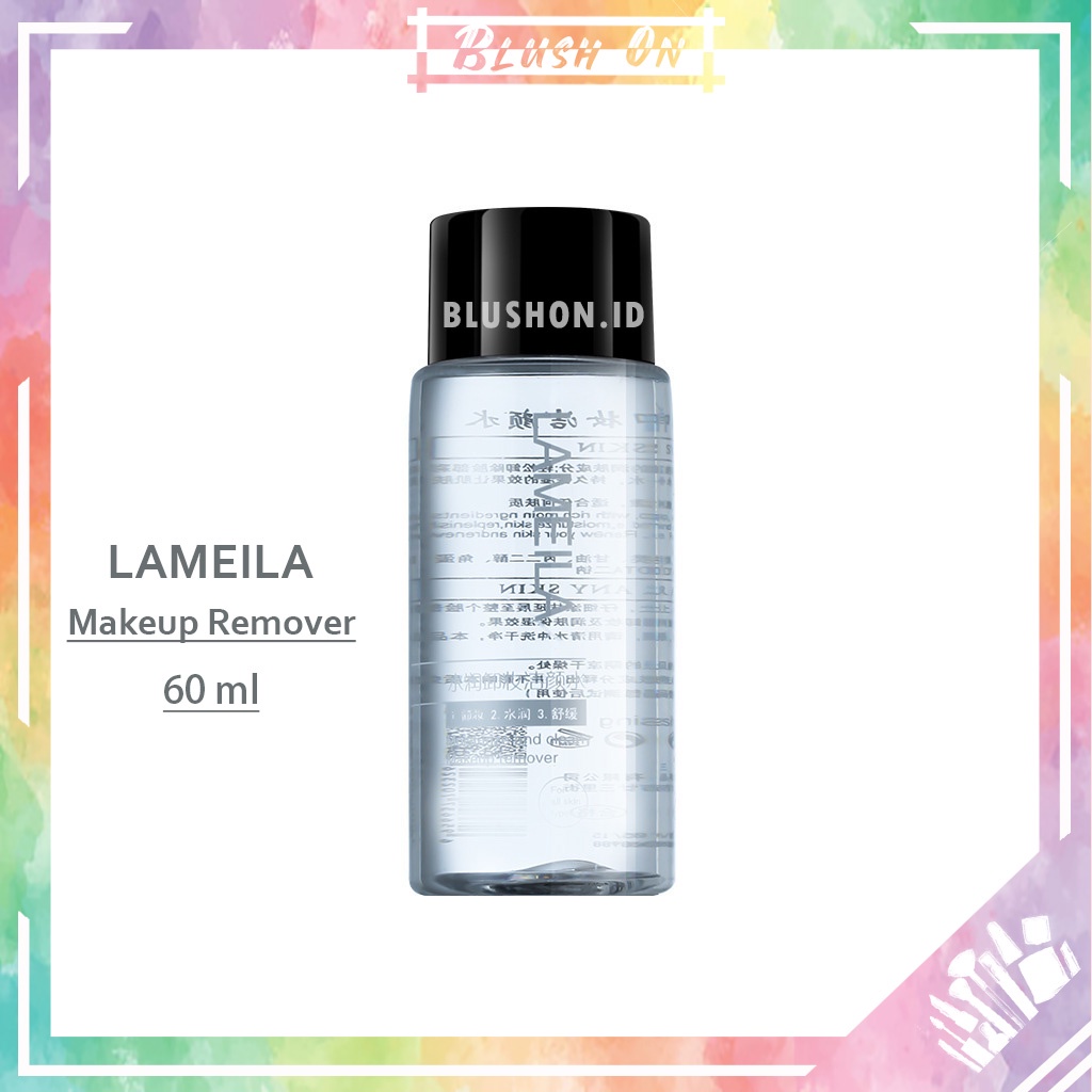 LAMEILA Make Up Remover Pembersih Wajah Cairan Penghapus Riasan Moisturize Semua Jenis Kulit 3029