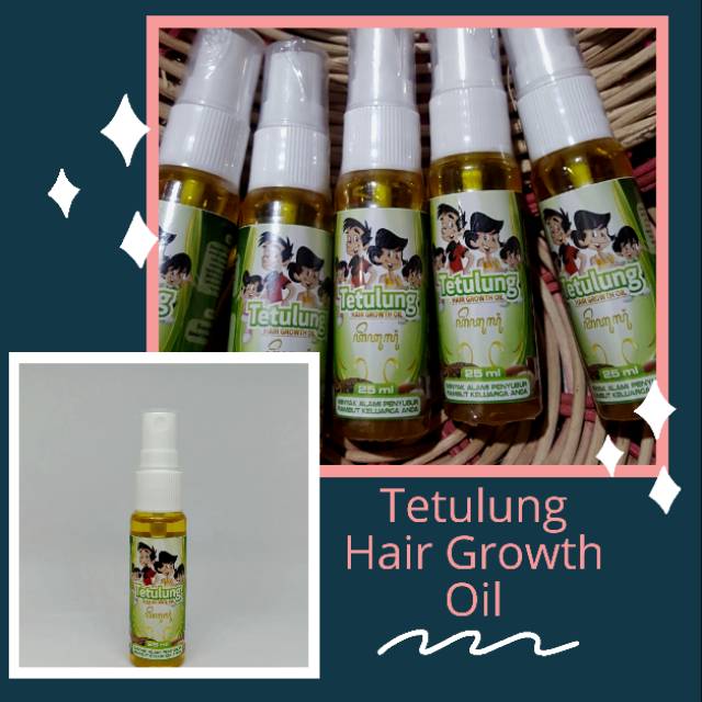 Minyak Penyubur Rambut Tetulung Hair Growth Oil Atasi Gatal Dan Ketombe 25 Ml Shopee Indonesia