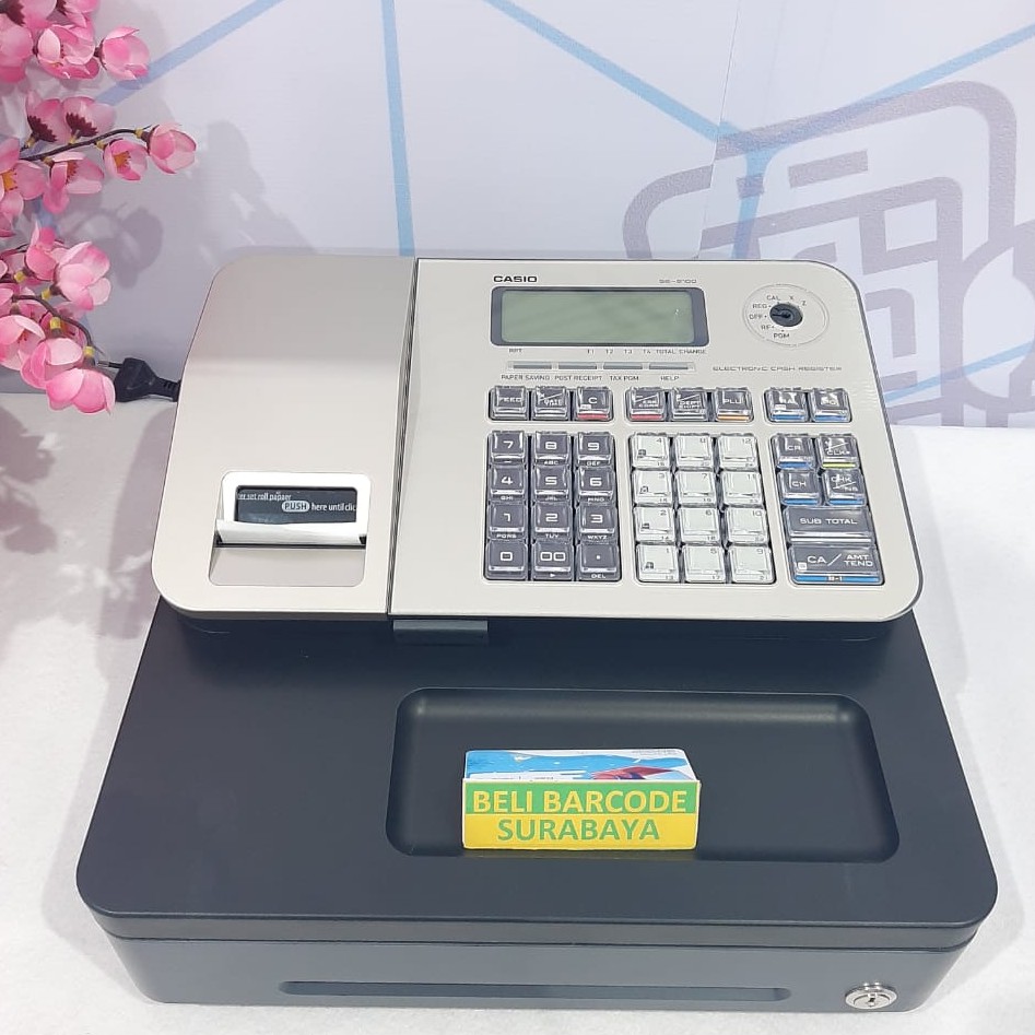 

Best Seller Cashregister Casio SE S100 - SES100 (Warna GOLD) Untuk UMKM
