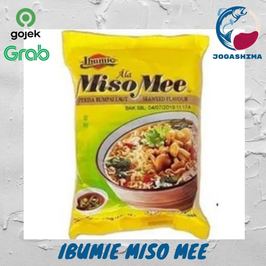 Ibumie MisoMee/ Miso mee/ Mie Kuah Rasa Seaweed/ soup noodle 80grm