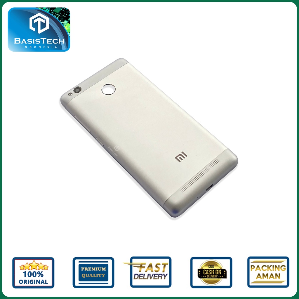 BACK COVER BACKDOOR CASING XIAOMI REDMI 3 PRO - REDMI 3S
