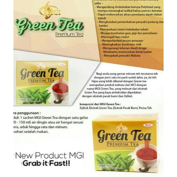 

Green tea mci (KODE 9985)