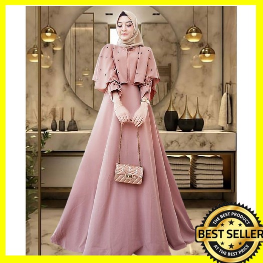 Promo Cuci Gudang Gamis Ethica Terbaru 2021 Ayumi 252 Ayumi 253 Ayumi 244 Seply Meyra 27 #Original D