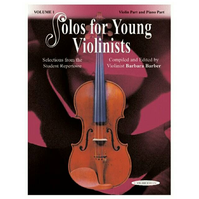 Volume 1 Solos for young violinists buku biola by Barbara Barber violin book