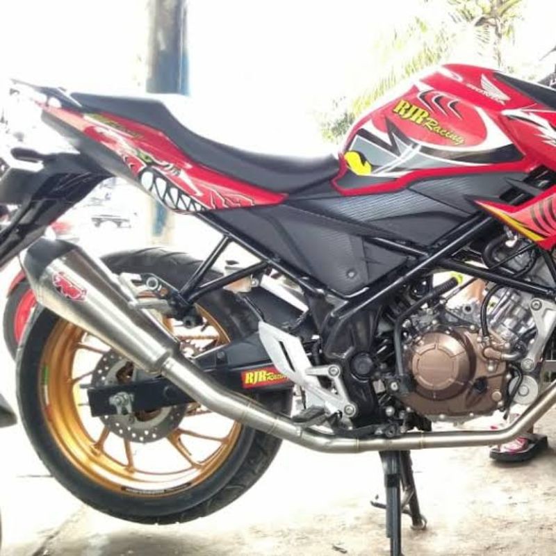 knalpot cbr 150 R9 Zeta original