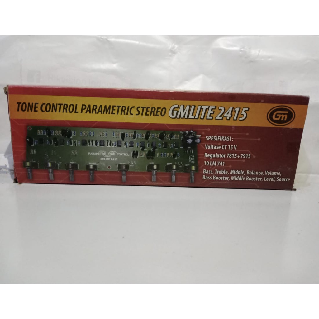 KIT TONE CONTROL PARAMETRIC STEREO GM LITE 2415