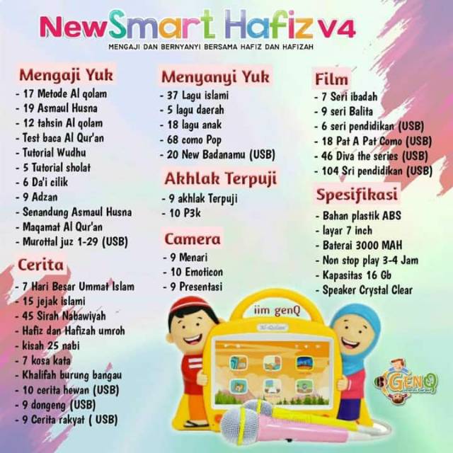 New smart hafiz v.4 dan bonus USB smart hafiz