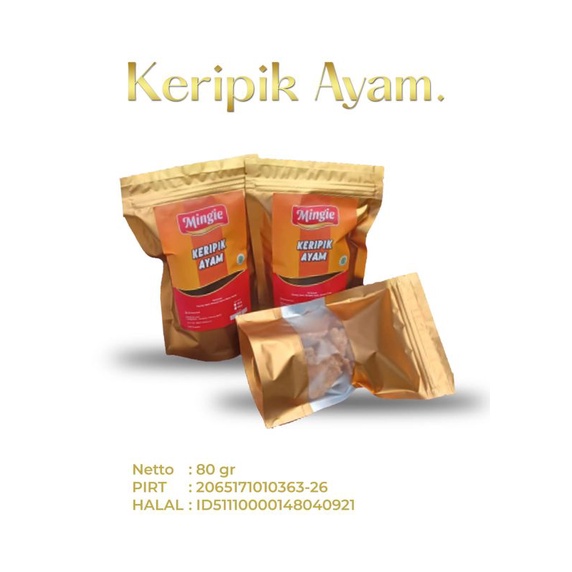 

Keripik Ayam 80g