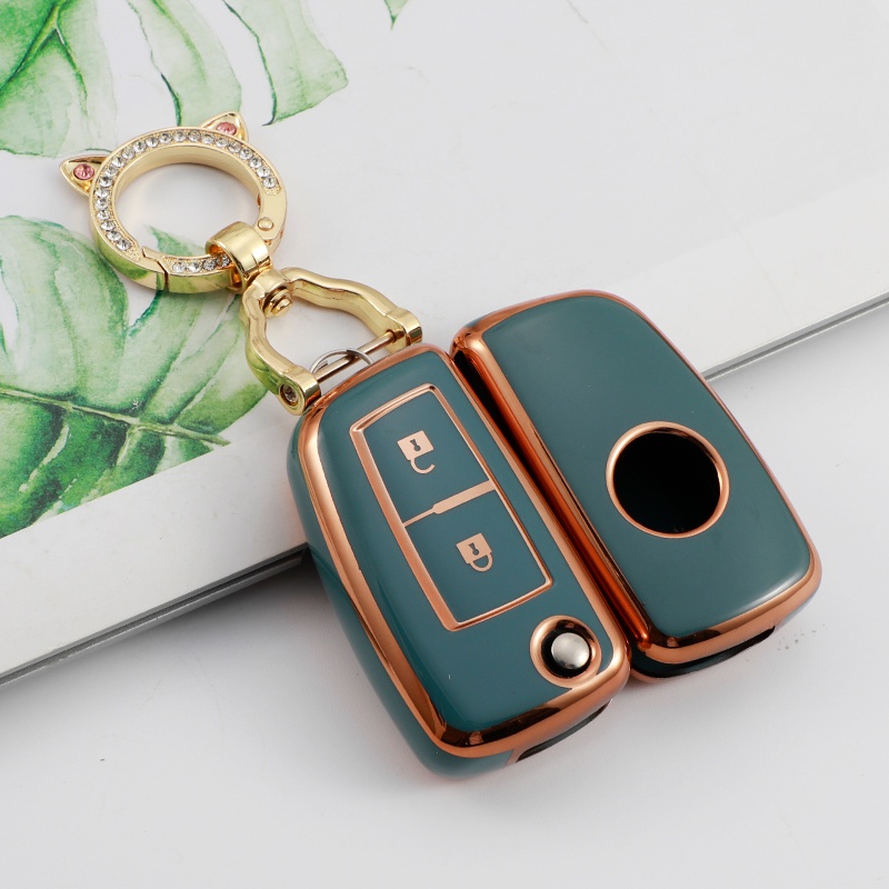 Casing Kunci Mobil Model Flip 2 / 3 / 4 Tombol Bahan TPU Untuk Nissan Qashqai J11 Juke Xtrail Sunny Cefiro A32