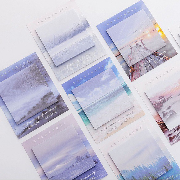 

STICKY NOTE A JOURNEY OF SCENERY / MEMO A JOURNEY OF SCENERY