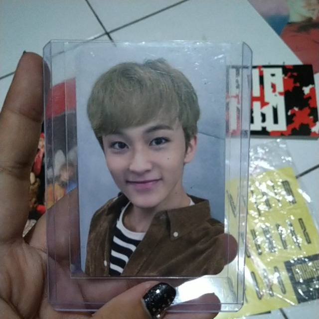 pc nct 2018 fanparty collect book mark