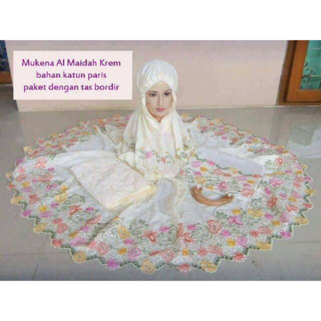 Mukena Bahan Katun Paris