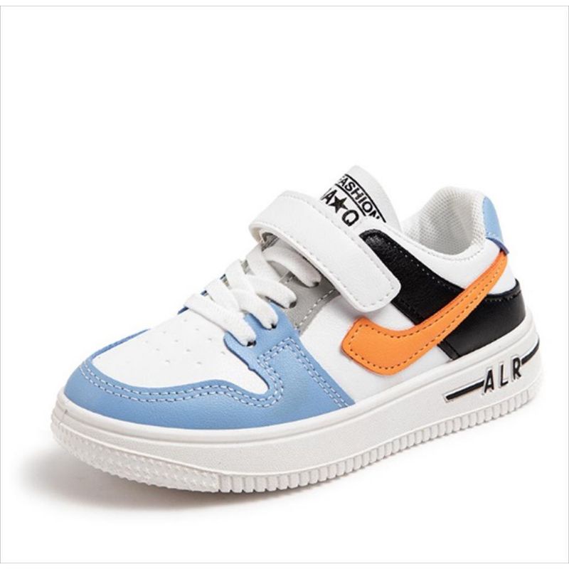 Qeede_Store Sepatu WOODY NIKE KIDSS Non LED Sneakers Anak Laki-Laki Dan Perempuan Import Size 26-37