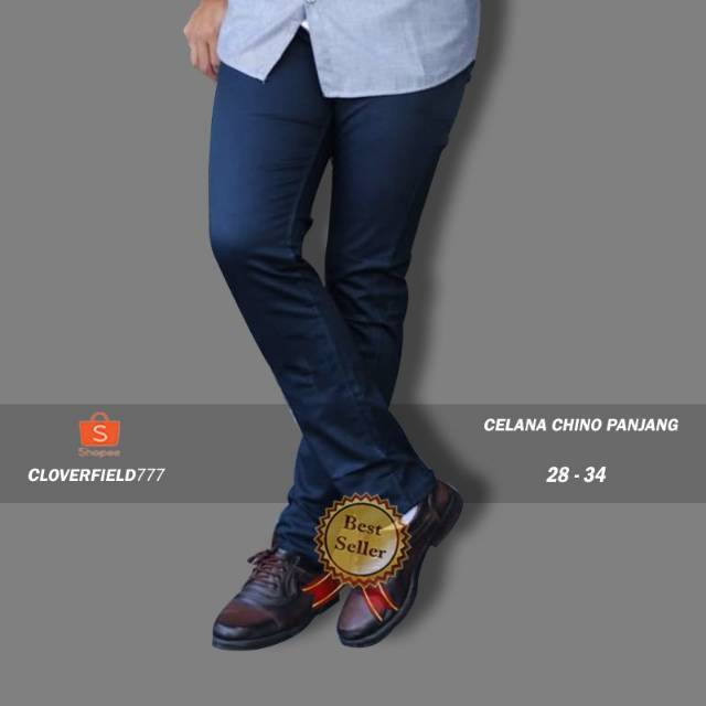  CELANA  CHINO PRIA  Slim  fit  Panjang Kerja  kantor Santai 