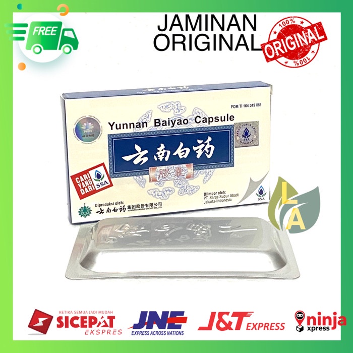 Yunnan Baiyao Kapsul - Obat Wasir - Pendarahan Radang Usus DLL