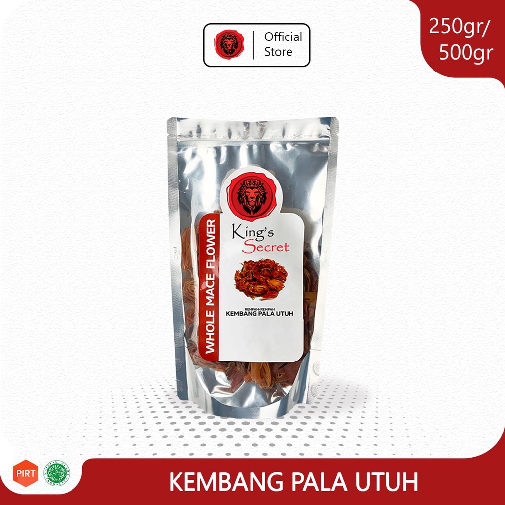 

KINGS SECRET - KEMBANG PALA UTUH | WHOLE MACE FLOWER