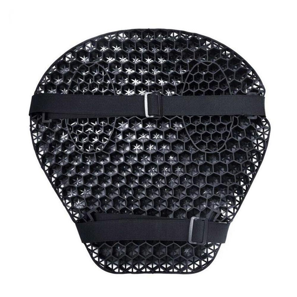 Top Bantal Kursi Motor Pereda Tekanan 3D Anti Slip Gel Honeycomb