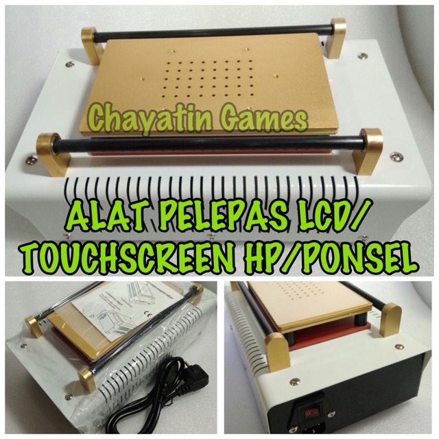 ALAT / MESIN PEMBUKA LCD TOUCHSCREEN HP / PONSEL TYPE CP-201A 7 Inch