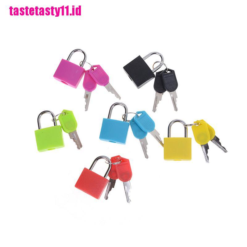 【TTID】Hot sale Best Price New Small Mini Strong Steel Padlock Travel Tiny Suitc