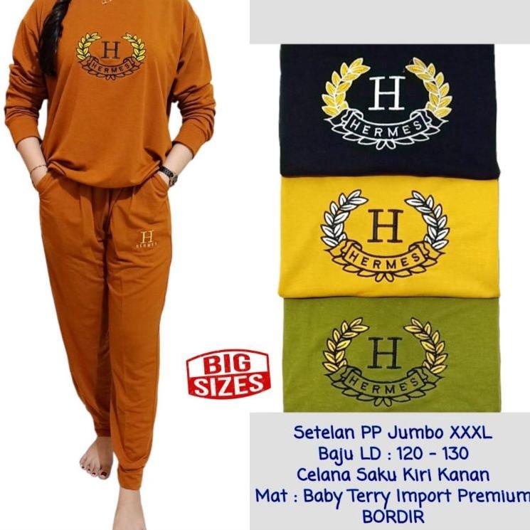 ♥ NEW SETELAN WANITA JUMBO PP / SETELAN BABYTERRY PREMIUM ➷