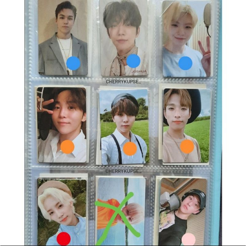 PC Photocard Semicolon An Ode 24H Jeonghan Hoshi Joshua Seungkwan Vernon Woozi