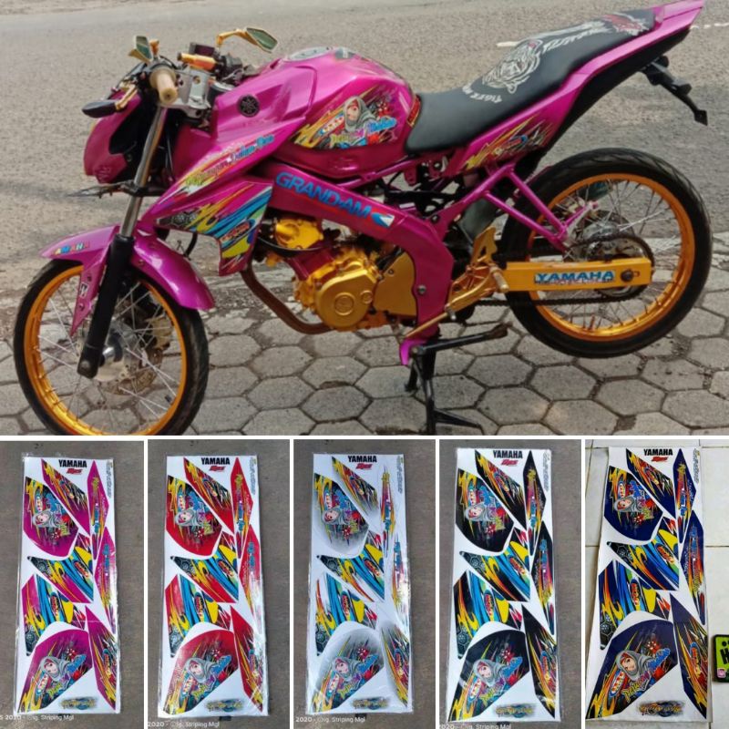 ( TERMURAH  ) Striping vixion new 2013-2014 -  Striping variasi vixion new nvl - striping vixion nvl