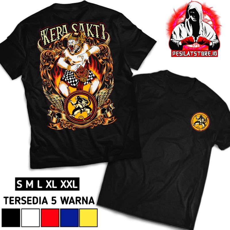 Kaos Distro IKSPI Kera Sakti | Kaos Kera Sakti | Kaos Ikspi motif china | Kaos Silat Ikspi kera sakt