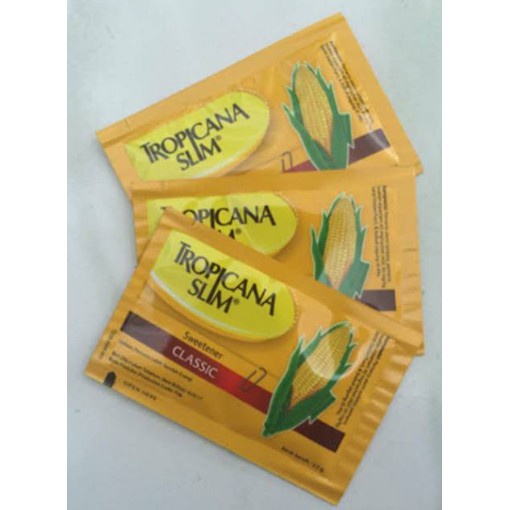 (Satuan) Pemanis Gula Tropicana Slim Classic Stick/Stevia/Diabtx