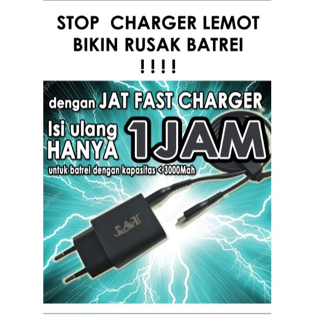 Charger Adaptor / Batok charger JAT 3,0 A ( 1 USB PORT )