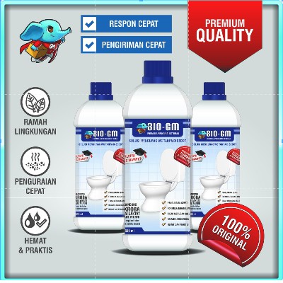 BIO GM-PENGURAI LIMBAH ORGANIK/CAIRAN PENGURAS WC
