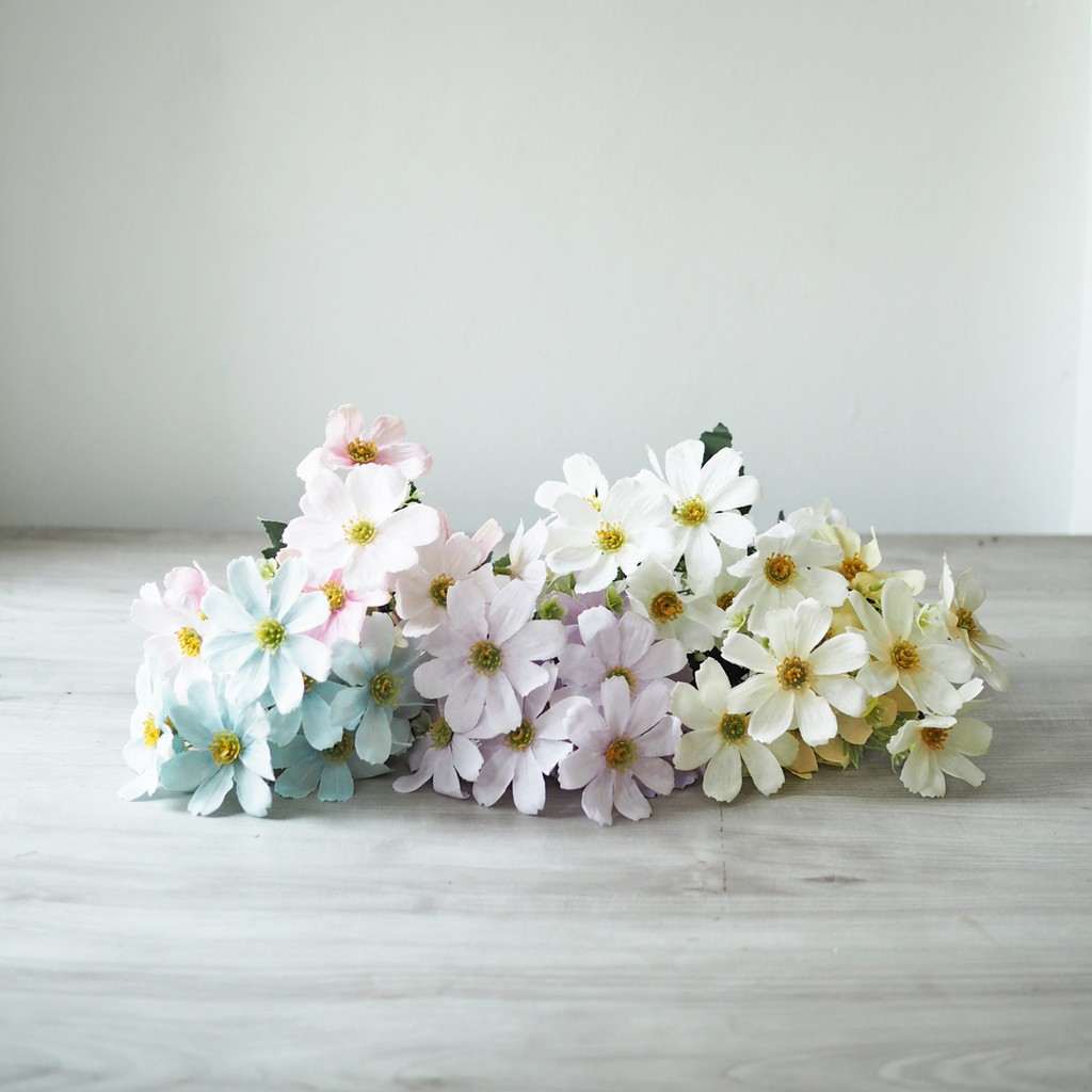 Bunga Daisy Pastel / Artificial Pastel Daisies (B19091) Shopee Indonesia