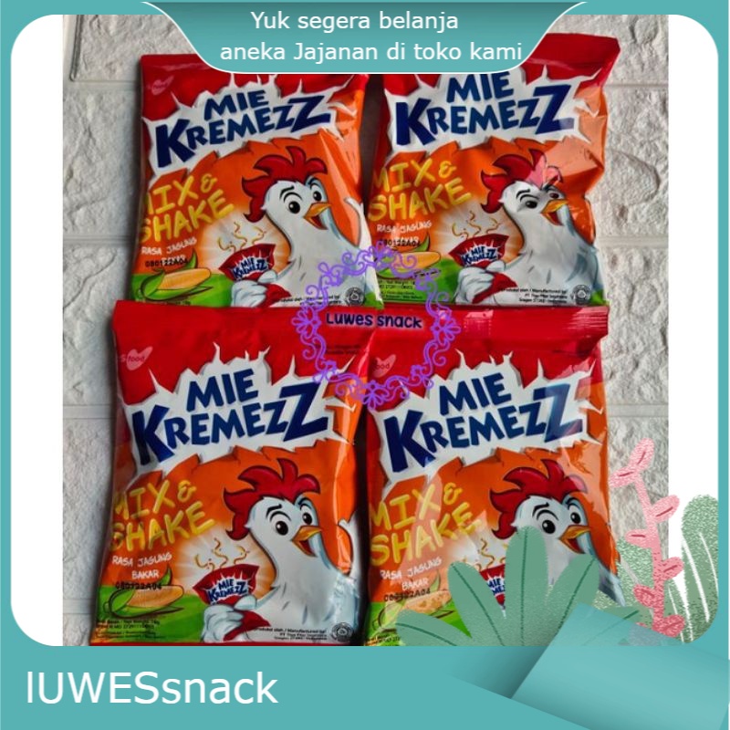 

mie kremez isi 10pcs- snack jadul makanan jadul jajanan jadul jadul mie kremes renyah enak Mie siap makan siap saji