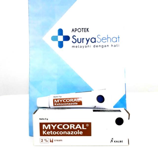 Mycoral Kalbe 5gr- Krim Anti Jamur - Obat Panu Kudis Kurap Kutu Air