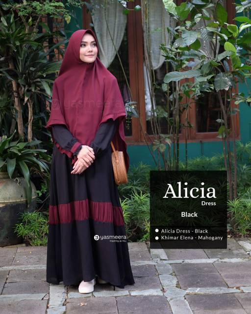 GAMIS SYARI ALICIA II  YASMEERA