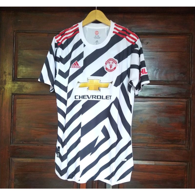 JERSEY BAJU BOLA MU MANCHEST3R UNTD 3RD PLAYER ISSUE HEAT.DRY 2020 2021