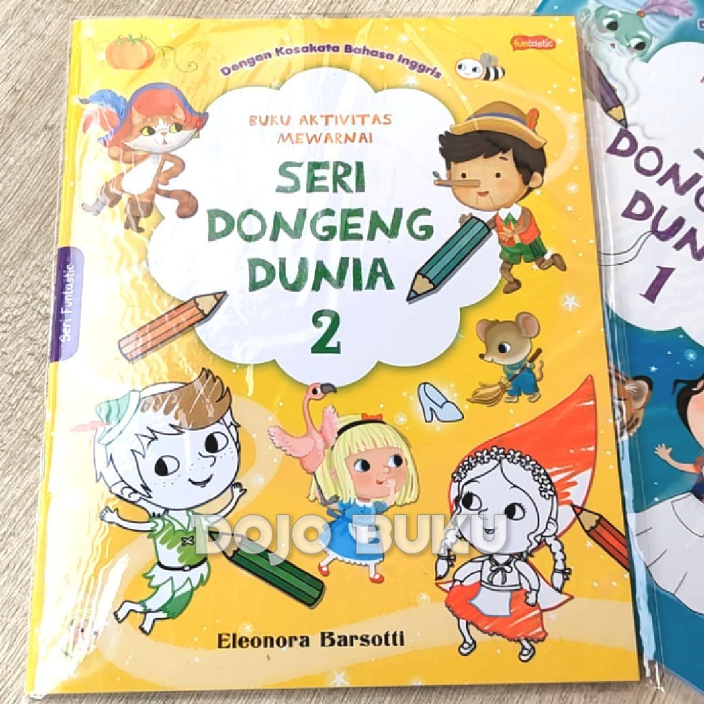 Seri Buku Aktivitas Mewarnai - Seri Dongeng Dunia by Eleonora Barsotti