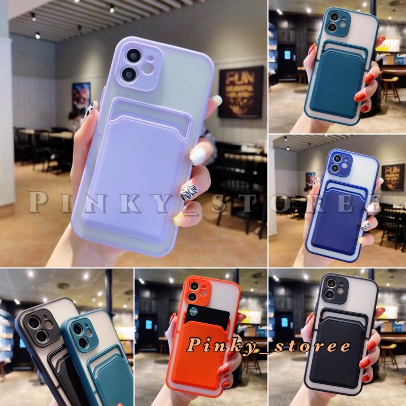 MACARON CASE SLOT CARD SAMSUNG A03S/ A02S/ A22 4G/ A22 5G/ J2PIRME/ J7PRIME/ GRAND PRIME/ FUZE CASE MACARON PROTECTOR SLOT KARTU