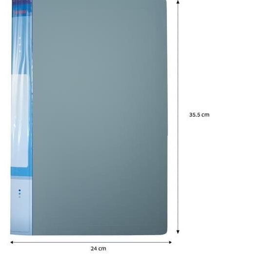 

➳ Document Keeper Clear Holder Joyko DK-20 F4 20 Sheet Pocket Blue ➭