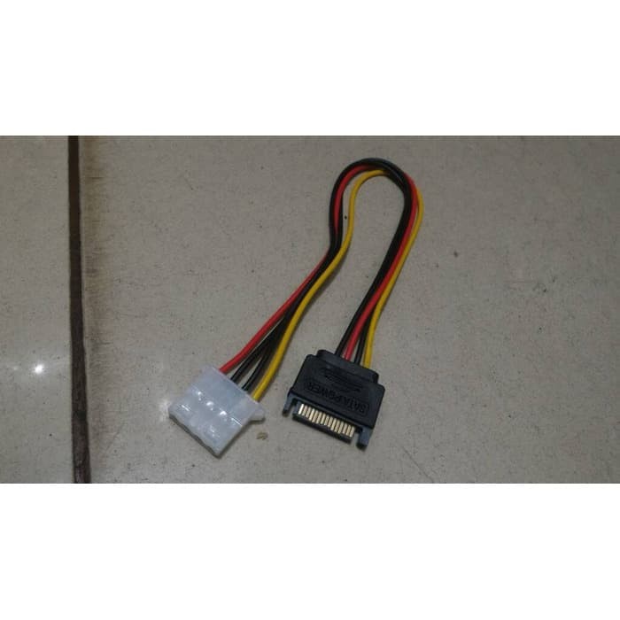 kabel power sata male to ATA IDE female