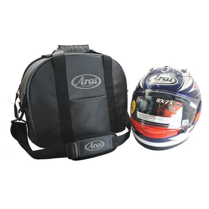Cover Bag Tas Helm Arai Original - Black