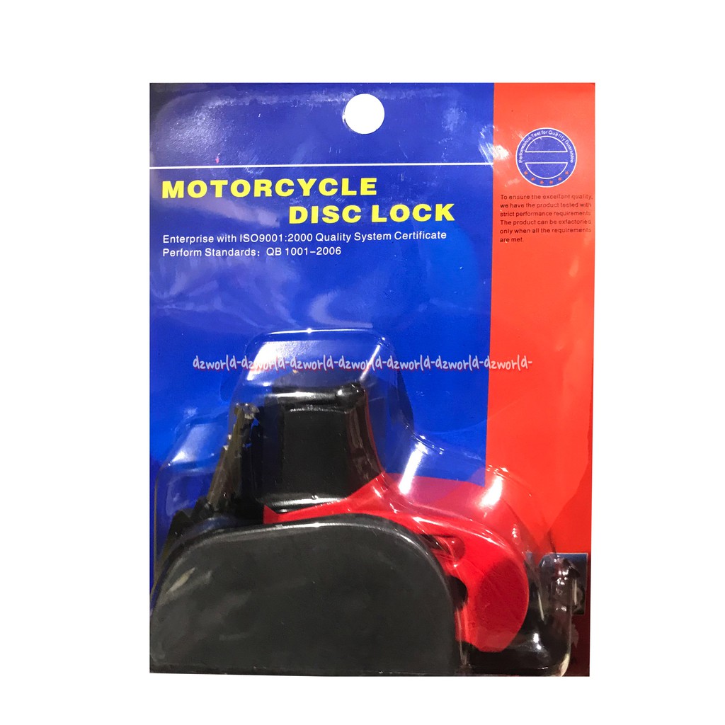 Tonyon Motorcycle Disc Lock Gembok Cakram Motor 5.5mm Kunci Pengaman Untuk Motor Motor Cycle Toyon Gembok Motor