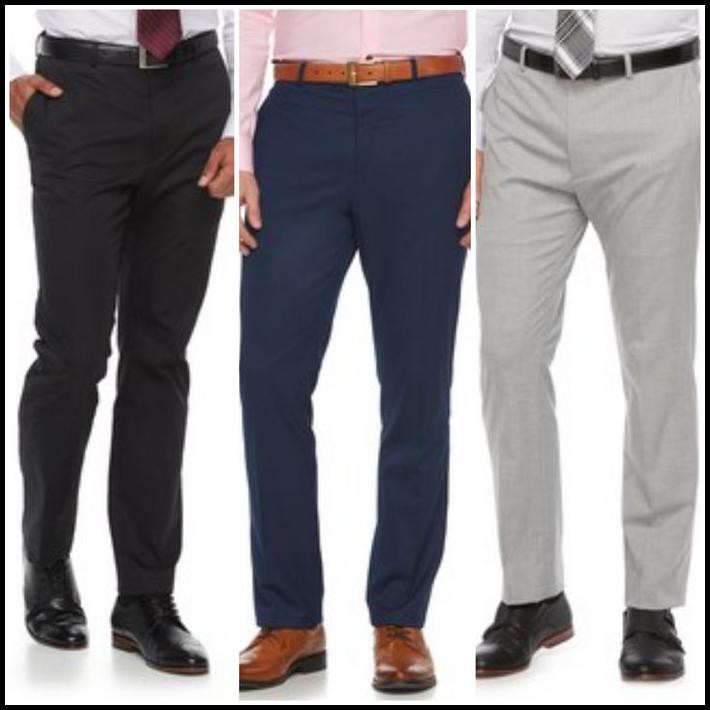 Fsmz Celana Bahan Kantor Kerja Apt. 9 Premier Flex Original 205Q